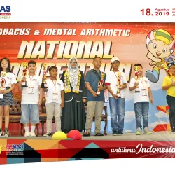 Photos THE WINNER - 20TH UCMAS INDONESIA Abacus and Mental Arithmetic NATIONAL COMPETITION 2019<br>JiEXPO PRJ Kemayoran - Jakarta<br> 4 juara_004