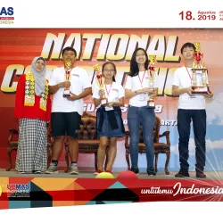 Photos THE WINNER - 20TH UCMAS INDONESIA Abacus and Mental Arithmetic NATIONAL COMPETITION 2019<br>JiEXPO PRJ Kemayoran - Jakarta<br> 12 juara_013